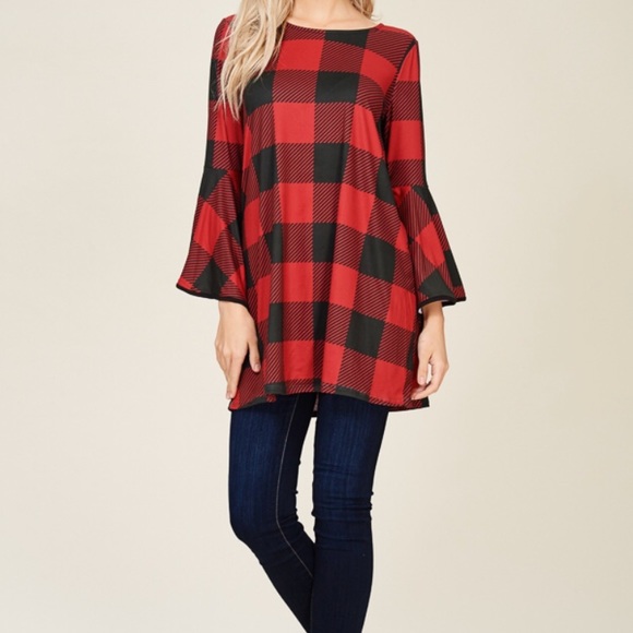 🌟Sale🌟Bell Sleeve Tunic - Picture 5 of 7